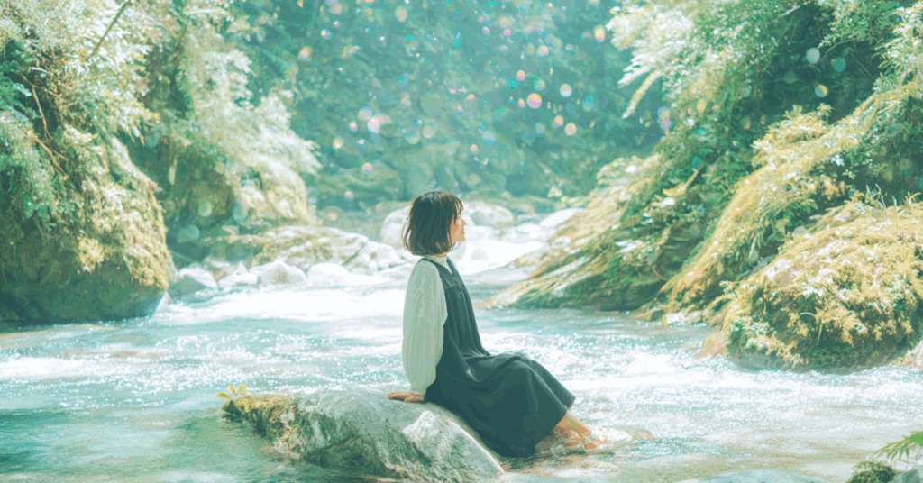 川　女性
