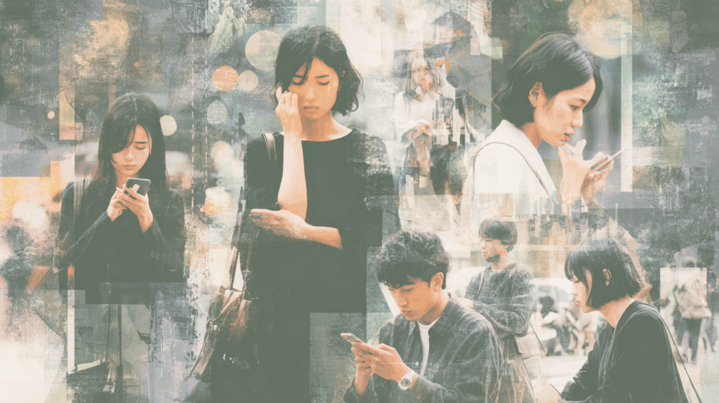 さまざまな人の写真